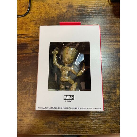 Hallmark Marvel Guardians of the Galaxy Groot Christmas Ornament - Picture 2 of 4